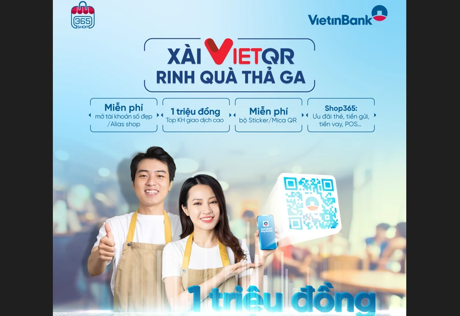 VietinBank ra mắt sản phẩm dành riêng cho KHKD và tặng ưu đãi đến 1.000.000 VNĐ