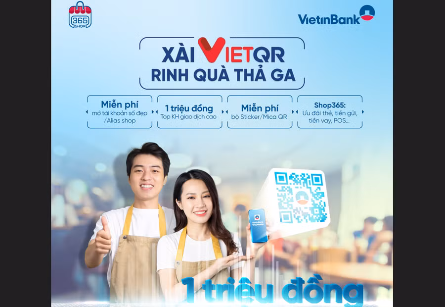 VietinBank ra mắt sản phẩm dành riêng cho KHKD và tặng ưu đãi đến 1.000.000 VNĐ