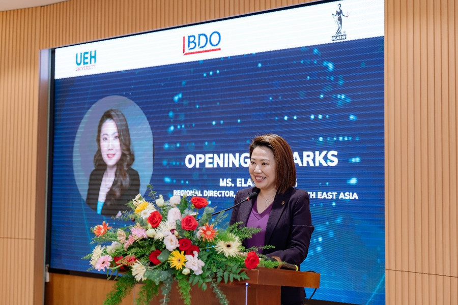 Bà Elaine Hong, Giám đốc ICAEW khu vực Đông Nam Á và Trung Quốc Bà Elaine Hong, Giám đốc ICAEW khu vực Đông Nam Á và Trung Quốc
