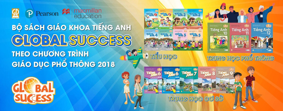 Bộ sách giáo khoa Tiếng Anh Global Success (Theo chương trình giáo dục phổ thông 2018)