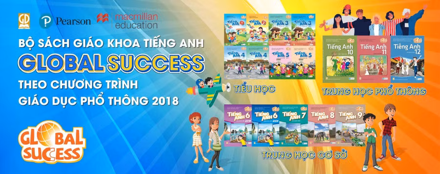 Bộ sách giáo khoa Tiếng Anh Global Success (Theo chương trình giáo dục phổ thông 2018)