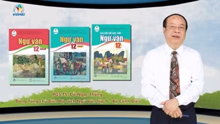 PGS.TS Đỗ Ngọc Thống, đồng Tổng Chủ biên SGK môn Ngữ văn lớp 12 bộ Cánh Diều.