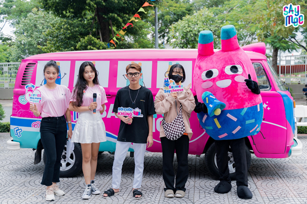 Saymee ghé “Chuyến xe Say mê” đến hơn 100 trường Đại học/THPT trên toàn quốc Saymee ghé “Chuyến xe Say mê” đến hơn 100 trường Đại học/THPT trên toàn quốc