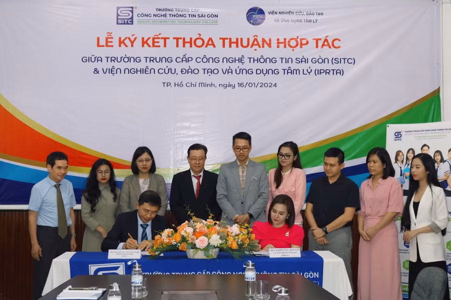 Trường trung cấp công nghệ thông tin Sài Gòn (SITC) hợp tác cùng IPRTA