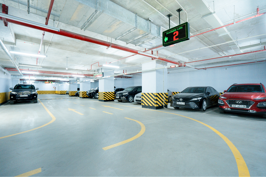 Được áp dụng ở tất cả các dự án của Sunshine Group, bãi đỗ xe thông minh là một trong những tiện ích nổi bật dành cho cư dân.