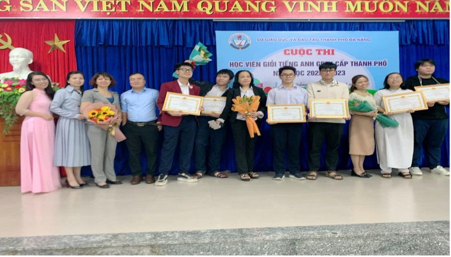 Cuộc thi “Học viên giỏi Tiếng Anh cấp thành phố” năm học 2022 -2023