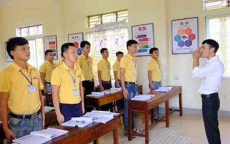 Đào tạo nghề cho người lao động trước khi ra nước ngoài làm việc (Ảnh Internet)