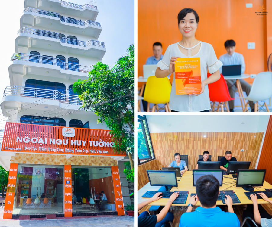 Học viên tại Huy Tường thực hành excel và ERP