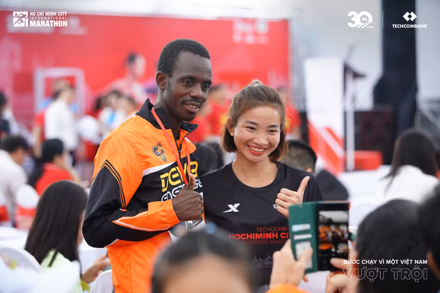 Nữ runner Việt Nam ghi dấu ấn ở Giải marathon quốc tế TP.HCM Techcombank 2023