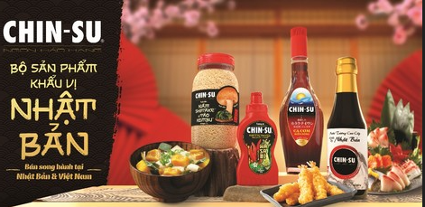 Sản phẩm CHIN-SU khẩu vị Nhật Bản Sản phẩm CHIN-SU khẩu vị Nhật Bản