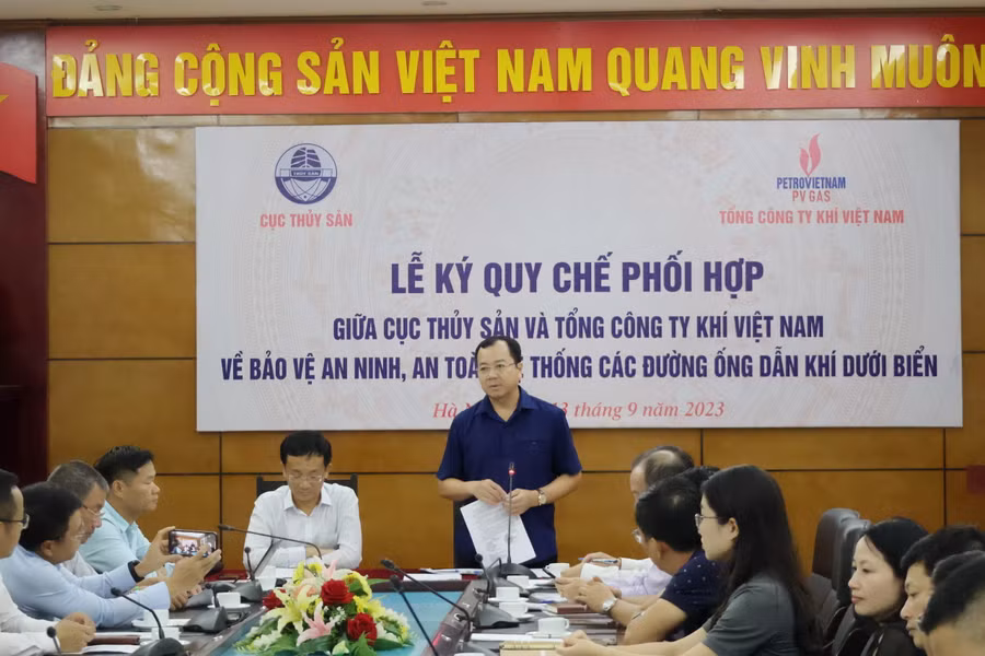 Ông Trần Đình Luân -Cục trưởng Cục Thủy sản