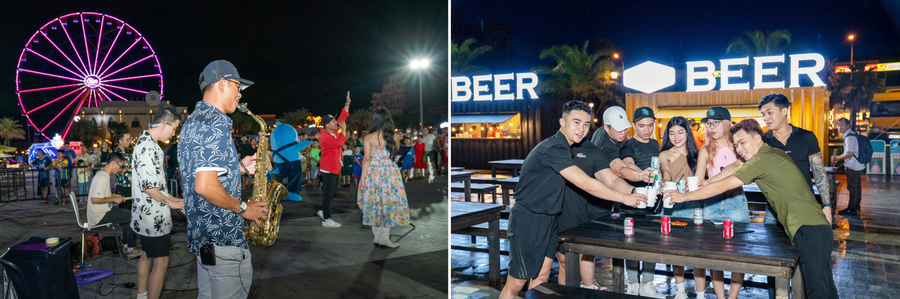 Không chỉ thu hút giới trẻ, YoYo Music Festival dường như đã chinh phục các “raver” ở mọi độ tuổi. Tất cả các du khách cùng tề tựu để “quẩy” hết mình trong không gian âm nhạc EDM sôi động và “cực căng”