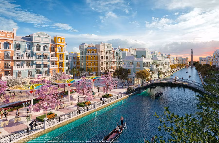Dòng sông Venice được tái hiện giữa lòng Mega Grand World – Sân khấu nghệ thuật của những show trình diễn triệu đô.