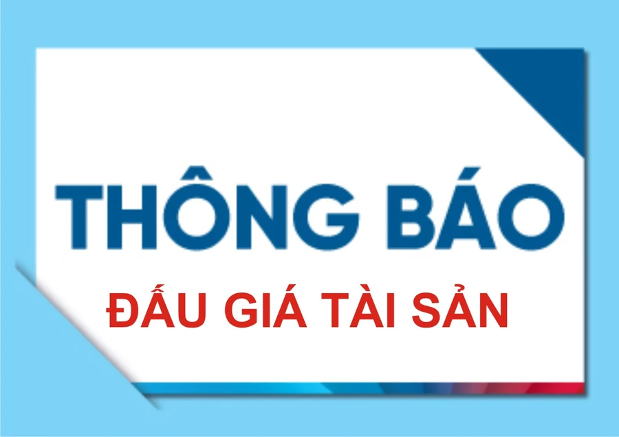 Thông báo bán đấu giá tài sản cấp 5