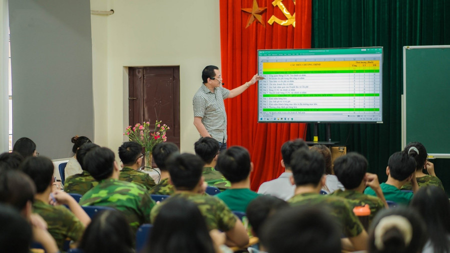 Học sinh THPT Phạm Ngũ Lão tham gia khóa học “Xây dựng bản đồ cuộc đời”. Học sinh THPT Phạm Ngũ Lão tham gia khóa học “Xây dựng bản đồ cuộc đời”.