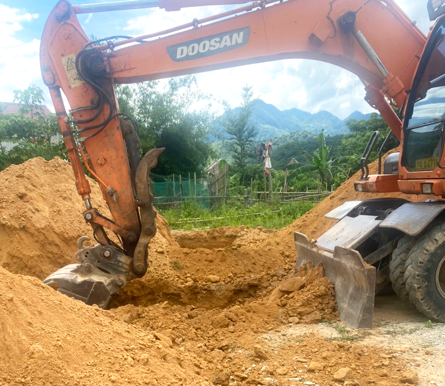 Điểm trường dự kiến sẽ hoàn thành sau 1,5 tháng thi công. Điểm trường dự kiến sẽ hoàn thành sau 1,5 tháng thi công.