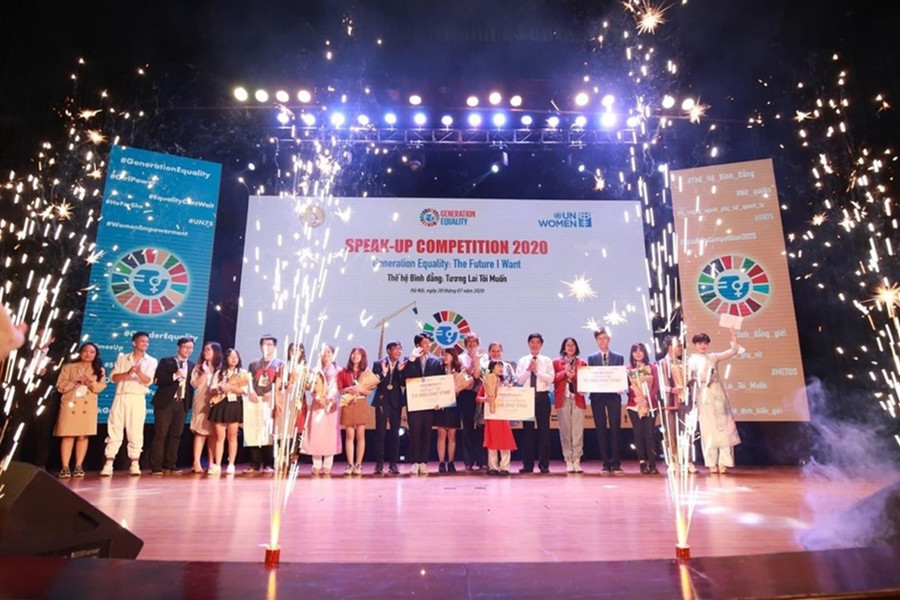 Trao giải Chung kết cuộc thi Speak Up 2020 Trao giải Chung kết cuộc thi Speak Up 2020
