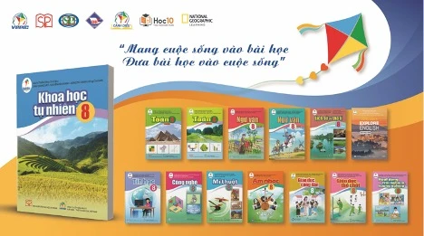 SGK Khoa học tự nhiên 8 Cánh Diều được biên soạn tinh giản, hiện đại, thiết thực