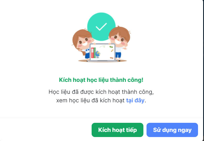 Mã kích hoạt của sách thật sẽ kích hoạt thành công Mã kích hoạt của sách thật sẽ kích hoạt thành công