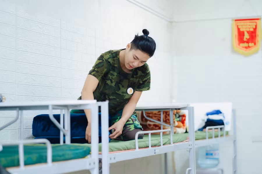 Học viên được rèn luyện thân kỷ luật tại Trường Huấn luyện Doanh nhân CEO Việt Nam Global.