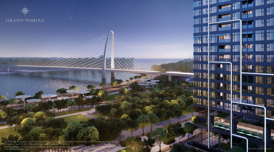 Vị trí độc tôn ven sông Sài Gòn đem đến tầm nhìn đắt giá cho các căn hộ hàng hiệu JW Marriott tại tòa Sea. Ảnh: Masterise Homes Vị trí độc tôn ven sông Sài Gòn đem đến tầm nhìn đắt giá cho các căn hộ hàng hiệu JW Marriott tại tòa Sea. Ảnh: Masterise Homes