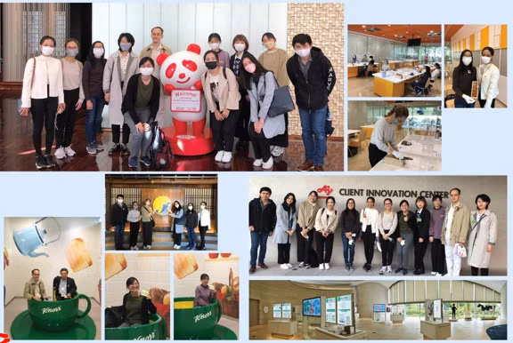 Các sinh viên thuộc chương trình học bổng Ajinomoto ASEAN+ONE thăm quan nhà máy Ajinomoto tại Kawasaki, Nhật Bản (Hình ảnh: ASF)