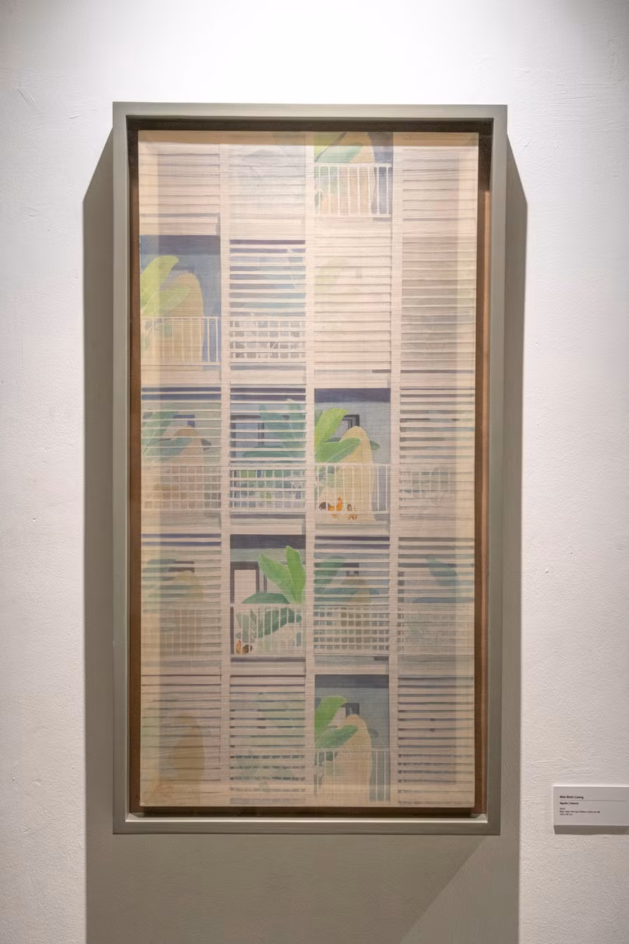 Tác phẩm Nguồn của Nghệ sĩ Nhữ Đình Cương.