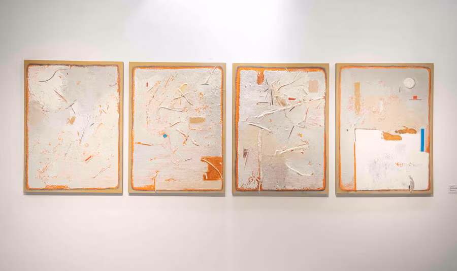 Tác phẩm Trước, Trong, Sau và Mãi mãi của Nghệ sĩ Cao Văn Thục.