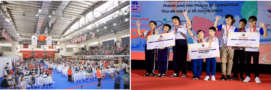 Vòng loại Nam Trung Bộ diễn ra vào đầu tháng 8/2023 đã chào đón hơn 600 thí sinh