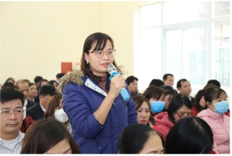 Buổi hội thảo trực tiếp về SGK Cánh Diều là cơ hội để giáo viên được giải đáp những băn khoăn, thắc mắc trong quá trình giảng dạy. Buổi hội thảo trực tiếp về SGK Cánh Diều là cơ hội để giáo viên được giải đáp những băn khoăn, thắc mắc trong quá trình giảng dạy.