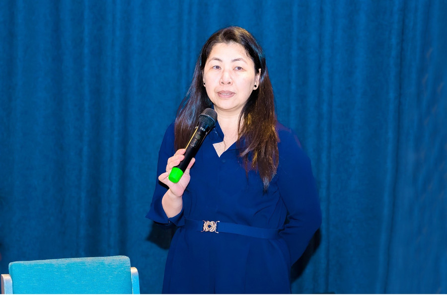 Bà Nguyễn Thị Thu Thủy, Phó Vụ trưởng, Vụ Giáo dục đại học chia sẻ tại tọa đàm. Bà Nguyễn Thị Thu Thủy, Phó Vụ trưởng, Vụ Giáo dục đại học chia sẻ tại tọa đàm.