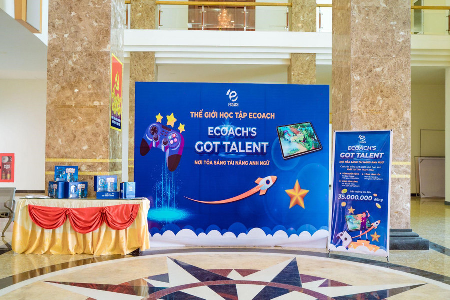 Sự kiện ECoach’s Got Talent tìm kiếm tài năng Anh ngữ.