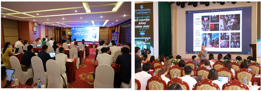 Hơn 20 hoạt động gồm nhiều chương trình tập huấn, đào tạo báo chí đã được Dự án và công ty Vinamilk phối hợp thực hiện trong 3 năm qua. Hơn 20 hoạt động gồm nhiều chương trình tập huấn, đào tạo báo chí đã được Dự án và công ty Vinamilk phối hợp thực hiện trong 3 năm qua.