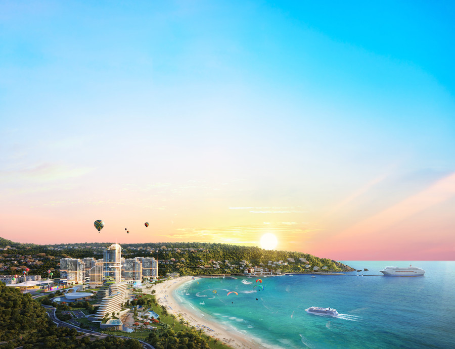 Cảm hứng Miami thể hiện trong phong cách sống tự do, phóng khoáng của Marina District Cảm hứng Miami thể hiện trong phong cách sống tự do, phóng khoáng của Marina District