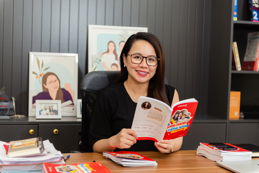 Chị Nguyễn Thị Hoa, chuyên gia ngôn ngữ, nhà sáng lập Ms Hoa Junior Chị Nguyễn Thị Hoa, chuyên gia ngôn ngữ, nhà sáng lập Ms Hoa Junior