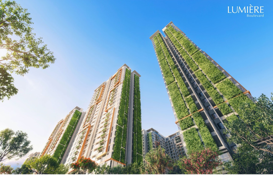 Phối cảnh dự án LUMIÈRE Boulevard. Ảnh: Masterise Homes
