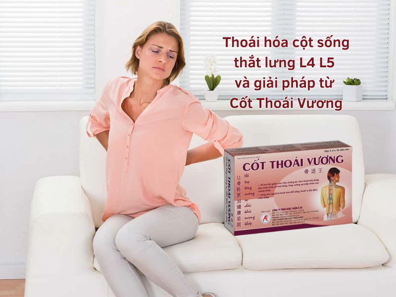 Đau âm ỉ vùng lưng dưới là biểu hiện của thoái hóa cột sống thắt lưng