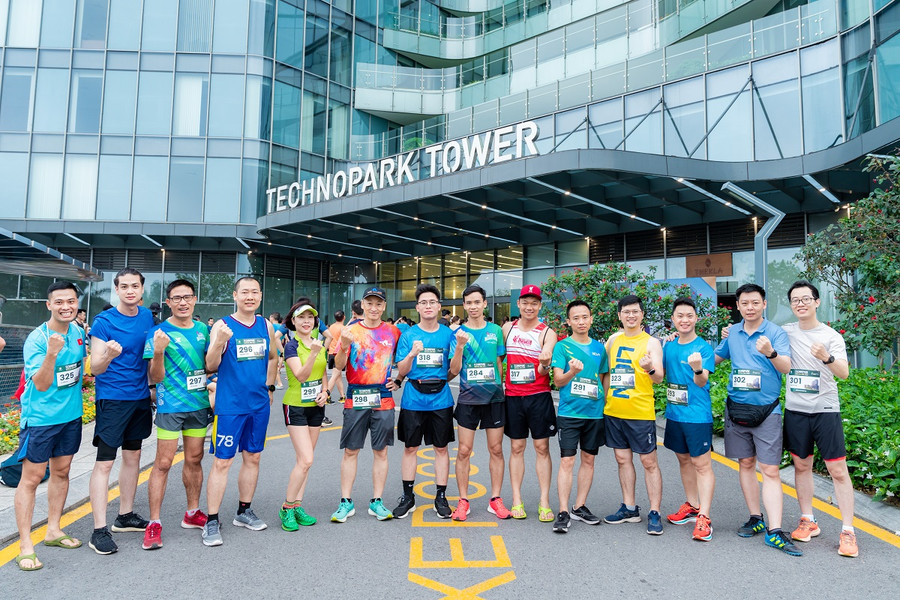 Sự kiện chạy cầu thang bộ TechnoPark Vertical Run 2023