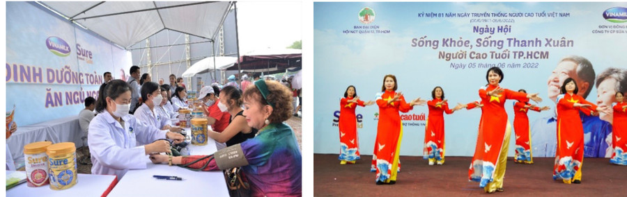 Người cao tuổi, trung niên ngày càng quan tâm và chủ động chăm sóc sức khỏe và nâng cao đời sống tinh thần.