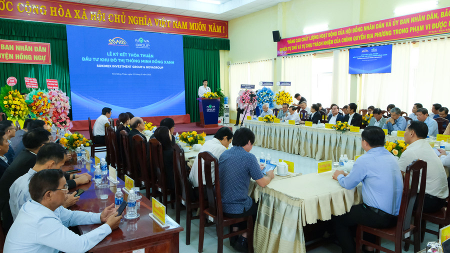 Toàn cảnh buổi Lễ ký kết giữa Sokimex và NovaGroup Toàn cảnh buổi Lễ ký kết giữa Sokimex và NovaGroup