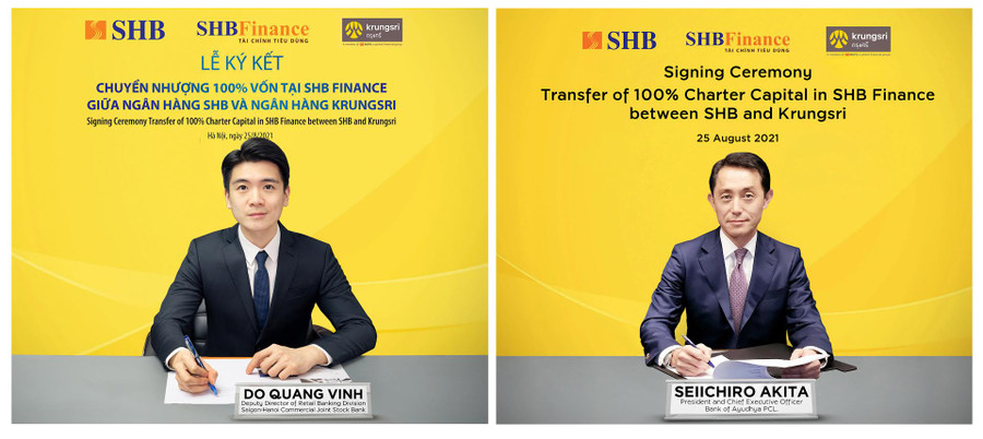 SHB ký kết bán 100% vốn tại SHB Finance cho đối tác Nhật Bản