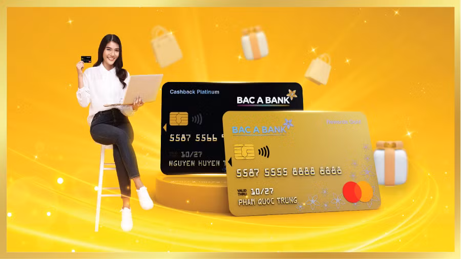 Khách hàng nhận mưa ưu đãi từ hai dòng thẻ tín dụng mới của Bac A Bank