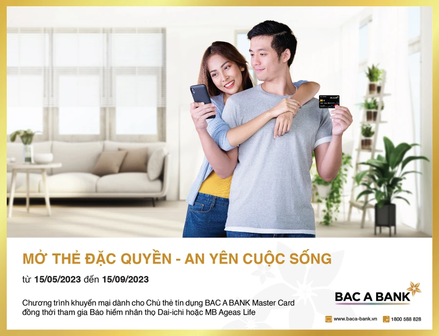 Mở thẻ đặc quyền - An yên cuộc sống với Bắc Á Bank