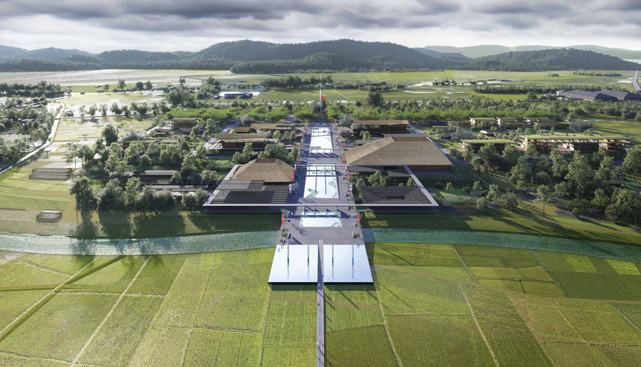 Khu du lịch văn hoá thuộc Khu di tích quốc gia đặc biệt Khu lưu niệm Chủ tịch Hồ Chí Minh. Khu du lịch văn hoá thuộc Khu di tích quốc gia đặc biệt Khu lưu niệm Chủ tịch Hồ Chí Minh.