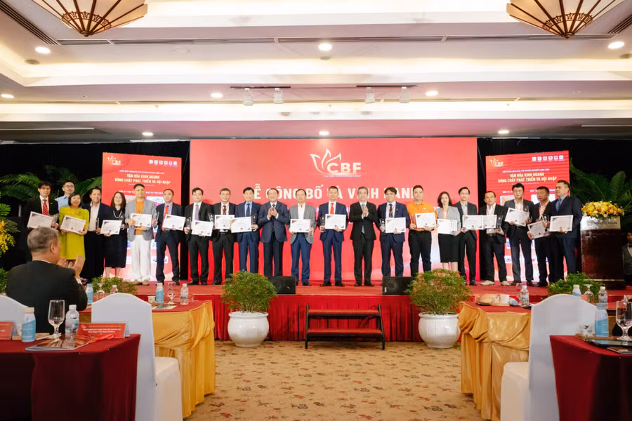 Top 20 Doanh nghiệp đạt chuẩn văn hóa kinh doanh năm 2023