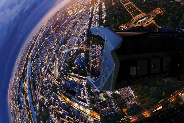 Trải nghiệm “thực” trạng thái “lơ lửng giữa không trung” tại Rạp phim bay đầu tiên tại Việt Nam.