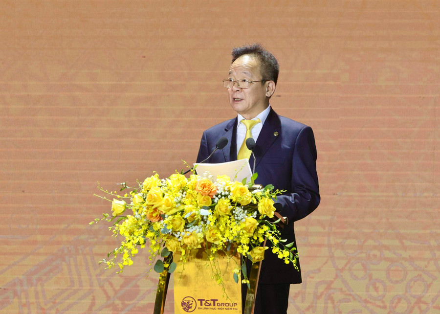 Ông Đỗ Quang Hiển, Nhà sáng lập, Chủ tịch Ủy ban Chiến lược Tập đoàn T&T Group phát biểu Ông Đỗ Quang Hiển, Nhà sáng lập, Chủ tịch Ủy ban Chiến lược Tập đoàn T&T Group phát biểu