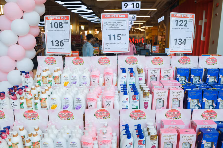 WinMart dành tặng phái nữ chương trình siêu khuyến mại hấp dẫn cho ngành hàng hóa mỹ phẩm