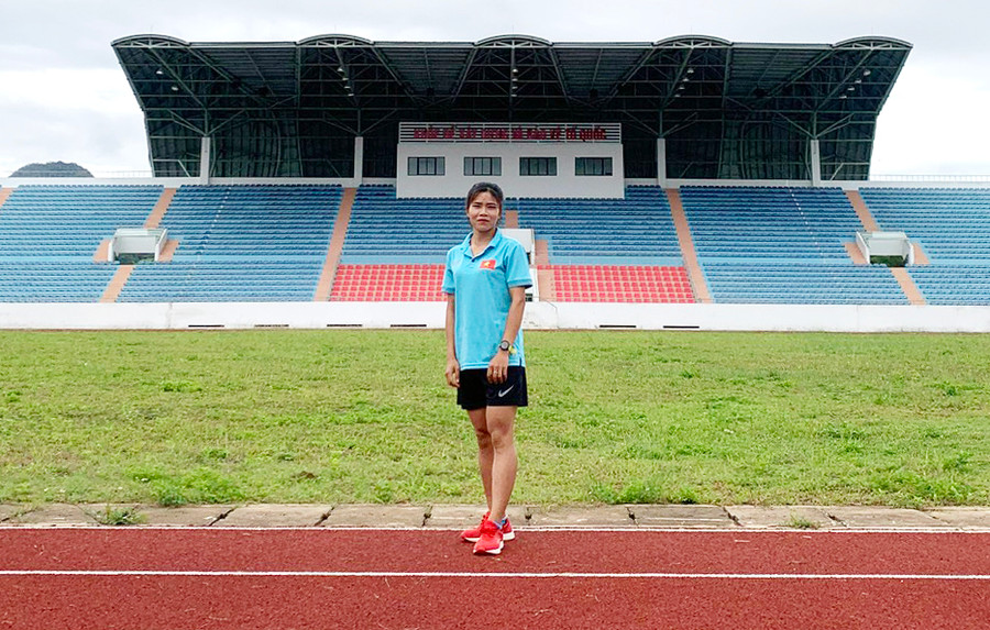 Lèo Thị Tình đặt mục tiêu với thành tích hoàn thành cự ly 42km dưới 3 giờ 10 phút Lèo Thị Tình đặt mục tiêu với thành tích hoàn thành cự ly 42km dưới 3 giờ 10 phút