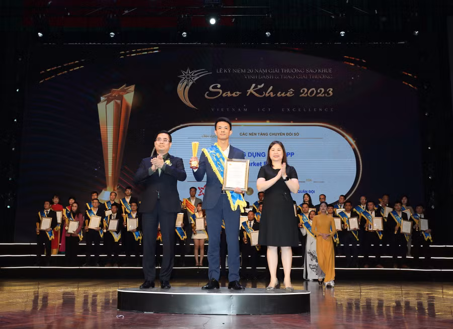 Chợ ứng dụng Mini App (MB Market Place) ghi danh tại hạng mục “Các nền tảng chuyển đổi số”.